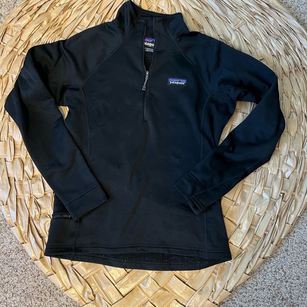 PATAGONIA Black Half-Zip Pullover